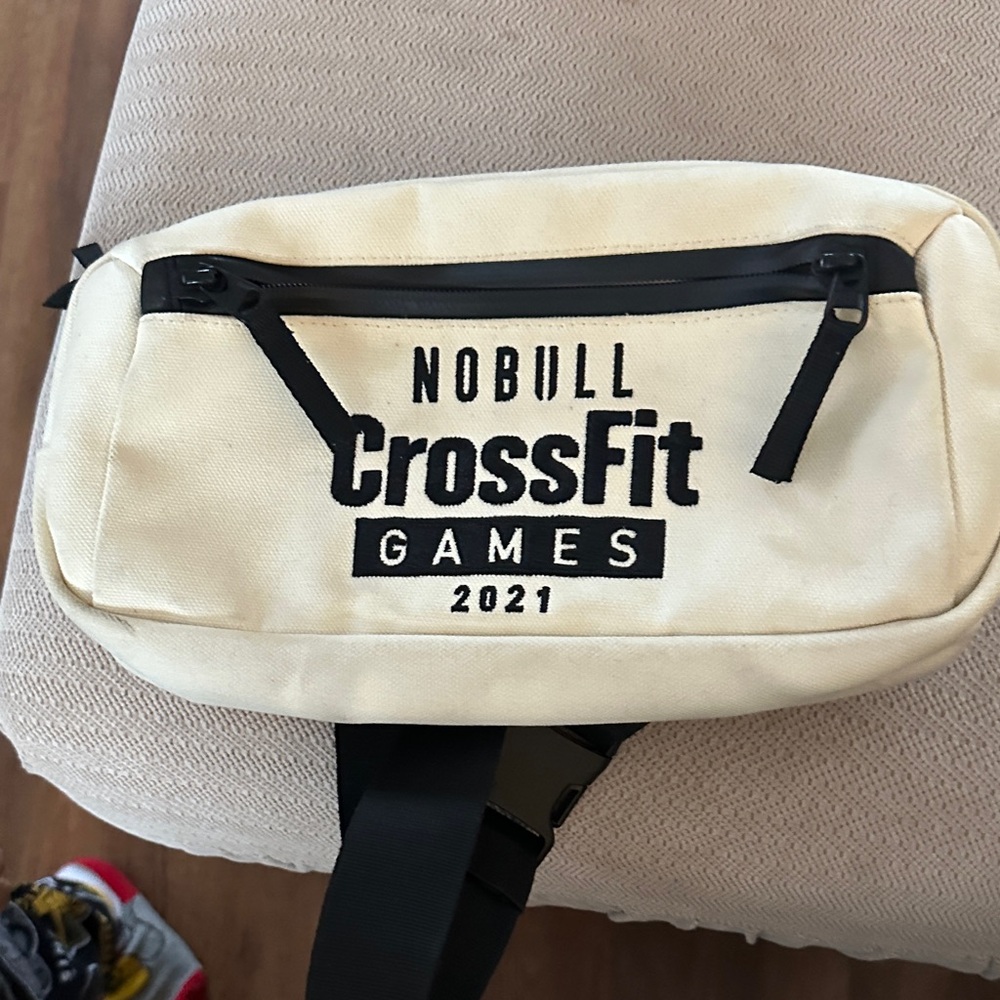 NOBULL Cream Belt Bag